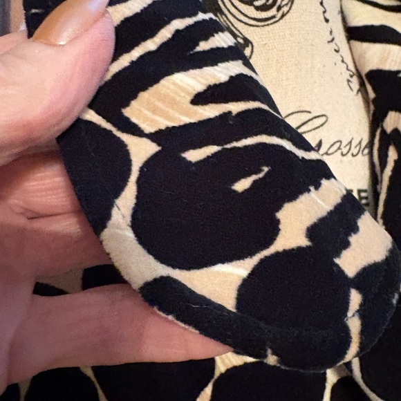 Harve Benard Zebra Print Teddy Jacket Vintage!! Three quarter length - Picture 6 of 9